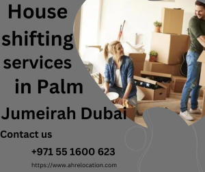 House shifting services in Palm Jumeirah Dubai