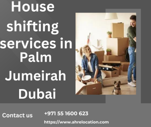 House shifting services in Palm Jumeirah Dubai