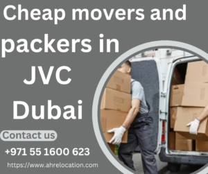 Cheap movers and packers in JVC Dubai