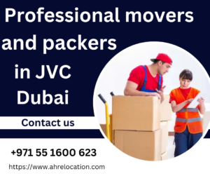 Professional movers and packers in JVC Dubai