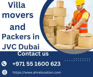 Villa Movers and packers in JVC Dubai